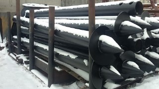 Винтовые сваи диаметром 73 мм Чехове цена от 1359 руб.