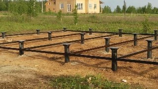 Установка и монтаж - винтовые сваи в Чехове для свайного фундамента дома. Цена от 2091 руб - видео закручивание